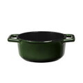 Cratita cu capac Berlinger Haus, Strong Mold, 10 cm, 310 ml, fonta, verde