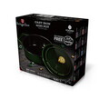 Cratita cu capac Berlinger Haus, Strong Mold, 10 cm, 310 ml, fonta, verde