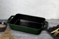 Tava de copt Berlinger Haus, Strong Mold, 30x20 cm, 3 L, fonta, verde