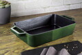 Tava de copt Berlinger Haus, Strong Mold, 30x20 cm, 3 L, fonta, verde