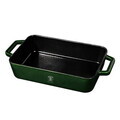 Tava de copt Berlinger Haus, Strong Mold, 30x20 cm, 3 L, fonta, verde
