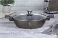 Oala cu capac Berlinger Haus, Crystal, 28 cm, 3.8 L, aluminiu forjat, sampanie