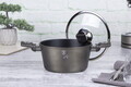 Oala cu capac Berlinger Haus, Crystal, 20 cm, 2.5 L, aluminiu forjat, sampanie