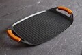 Tava grill Berlinger Haus, Granit Diamond, 47x29 cm, aluminiu, negru