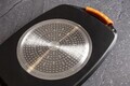 Tava grill Berlinger Haus, Granit Diamond, 47x29 cm, aluminiu, negru