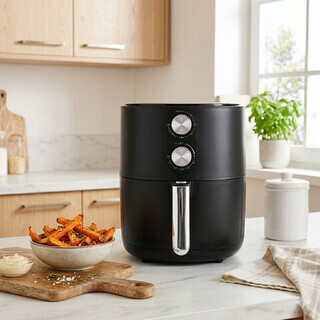 Negru, Friteuza 3.5L
