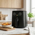 Friteuza cu aer cald Blaumann, Black Silver, 5 L, 1180W-1400W, negru