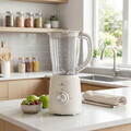 Blender de masa Blaumann, Blaumann Cream, 500W, 1.5 L, plastic/inox, crem/transparent