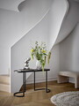 Bancheta, Bloomingville, Bobbie, 100x45x45 cm, lemn de pin/placaj/poliester, natural