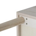Biblioteca pentru copii, Bloomingville, Douve, 91x35x50 cm, lemn de paulownia, natural