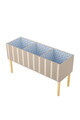Biblioteca pentru copii, Bloomingville, Salam, 90x30x50 cm, FSC 100%, MDF/lemn de pin, maro/natural