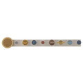 Cuier pentru copii, Bloomingville, Space, 55x8x5 cm, FSC 100%, MDF, multicolor
