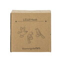 Set 3 cuiere de perete, Bloomingville, Lewi, 8.5x4x10 cm, FSC 100%, MDF, maro