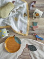 Set 3 cuiere de perete, Bloomingville, Lewi, 8.5x4x10 cm, FSC 100%, MDF, maro
