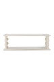 Raft de perete, Bloomingville, Salino, 80x20x26 cm, MDF/lemn de brad, alb