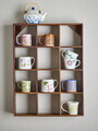 Raft de perete, Bloomingville, Tilo, 53x10x70 cm, lemn reciclat, maro