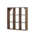 Raft de perete, Bloomingville, Tilo, 53x10x53 cm, lemn reciclat, maro