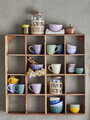 Raft de perete, Bloomingville, Tilo, 70x10x70 cm, lemn reciclat, maro
