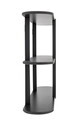 Raft de perete, Bloomingville, Vicente, 80x19x55.5 cm, MDF/lemn de pin, negru