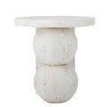 Masuta de cafea, Bloomingville, Tally, 46x46 cm, rasina/pulbere de piatra, alb