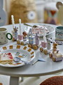 Jucarie aniversara, Bloomingville, Junaid Birthday v1, 38x5x11 cm, FSC 100%, MDF/lemn de fag, multicolor