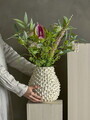 Buchet flori artificiale, Bloomingville, Blush, 30x80 cm, polietilena/fier/textil, roz