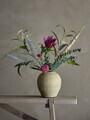 Buchet flori artificiale, Bloomingville, Crown, 30x80 cm, polietilena/fier/textil, rosu