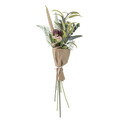 Buchet flori artificiale, Bloomingville, Crown, 30x80 cm, polietilena/fier/textil, rosu