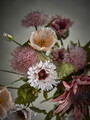 Buchet flori artificiale, Bloomingville, Dust, 40x109 cm, poliester/polietilena, roz