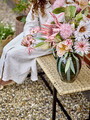Buchet flori artificiale, Bloomingville, Dust, 40x109 cm, poliester/polietilena, roz