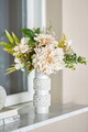 Buchet flori artificiale, Bloomingville, Glow, 23x46 cm, poliester/polietilena, natural