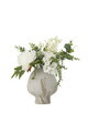 Buchet flori artificiale, Bloomingville, Lustre, 23x43 cm, poliester/polietilena, alb