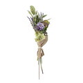 Buchet flori artificiale, Bloomingville, Whisper, 30x80 cm, polietilena/fier/textil, mov