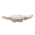 Bol decorativ, Bloomingville, Aiku, 38x29x7 cm, sticla, natural