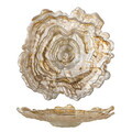 Bol decorativ, Bloomingville, Asimi, 38x8 cm, sticla, natural