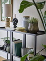Bol decorativ, Bloomingville, Harmonia, 17.5x6 cm, 100 ml, marmura, verde