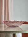 Bol decorativ, Bloomingville, Mariko, 31x8 cm, 2 L, sticla, roz