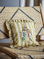Perna decorativa, Bloomingville, Camila, 35x35 cm, bumbac, galben