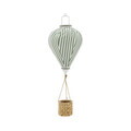 Decoratiune suspendata, Bloomingville, Pomp, 25x65 cm, poliester/zambila de apa, verde