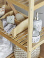 Set de baie 2 piese, Bloomingville, Bea, 8x11 cm, 8x18 cm, ceramica, natural