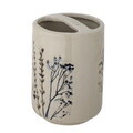 Set de baie 2 piese, Bloomingville, Bea, 8x11 cm, 8x18 cm, ceramica, natural