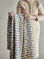 Pled, Bloomingville, Charlie, 130x160 cm, amestec bumbac, multicolor