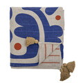 Pled, Bloomingville, Eviaya, 130x160 cm, amestec bumbac, multicolor