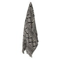 Pled, Bloomingville, Gutte, 130x160 cm, amestec bumbac, negru