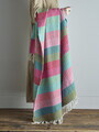 Pled, Bloomingville, Isnel Multi, 130x160 cm, amestec bumbac, multicolor