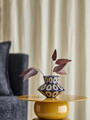 Vaza decorativa, Bloomingville, Bashir, 16x12 cm, ceramica, albastru