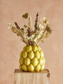 Vaza decorativa, Bloomingville, Limone, 22x22 cm, ceramica, galben
