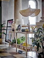 Vaza decorativa, Bloomingville, Limone, 22x22 cm, ceramica, galben