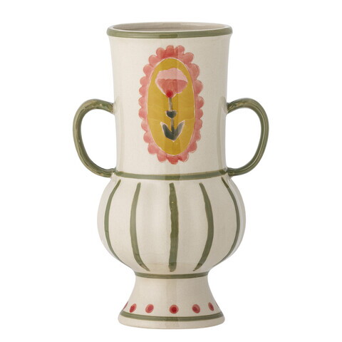 Vaza decorativa, Bloomingville, Odina, 9x21 cm, ceramica, multicolor