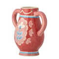Vaza decorativa, Bloomingville, Odina, 11x15 cm, ceramica, roz